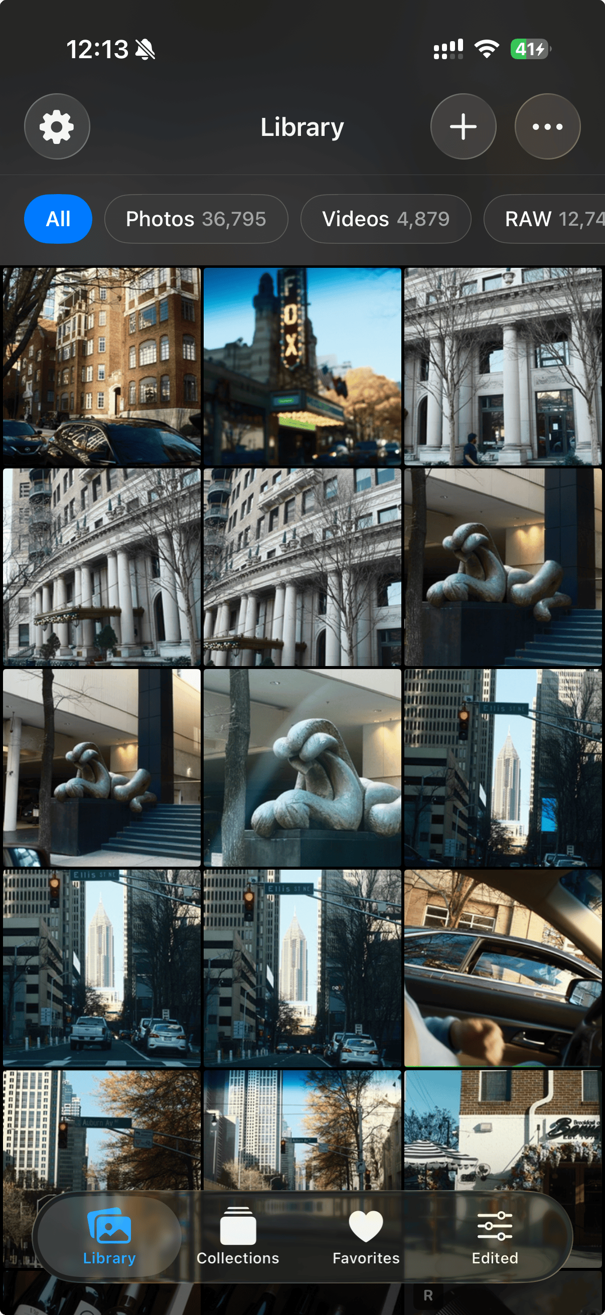 Open your camera roll