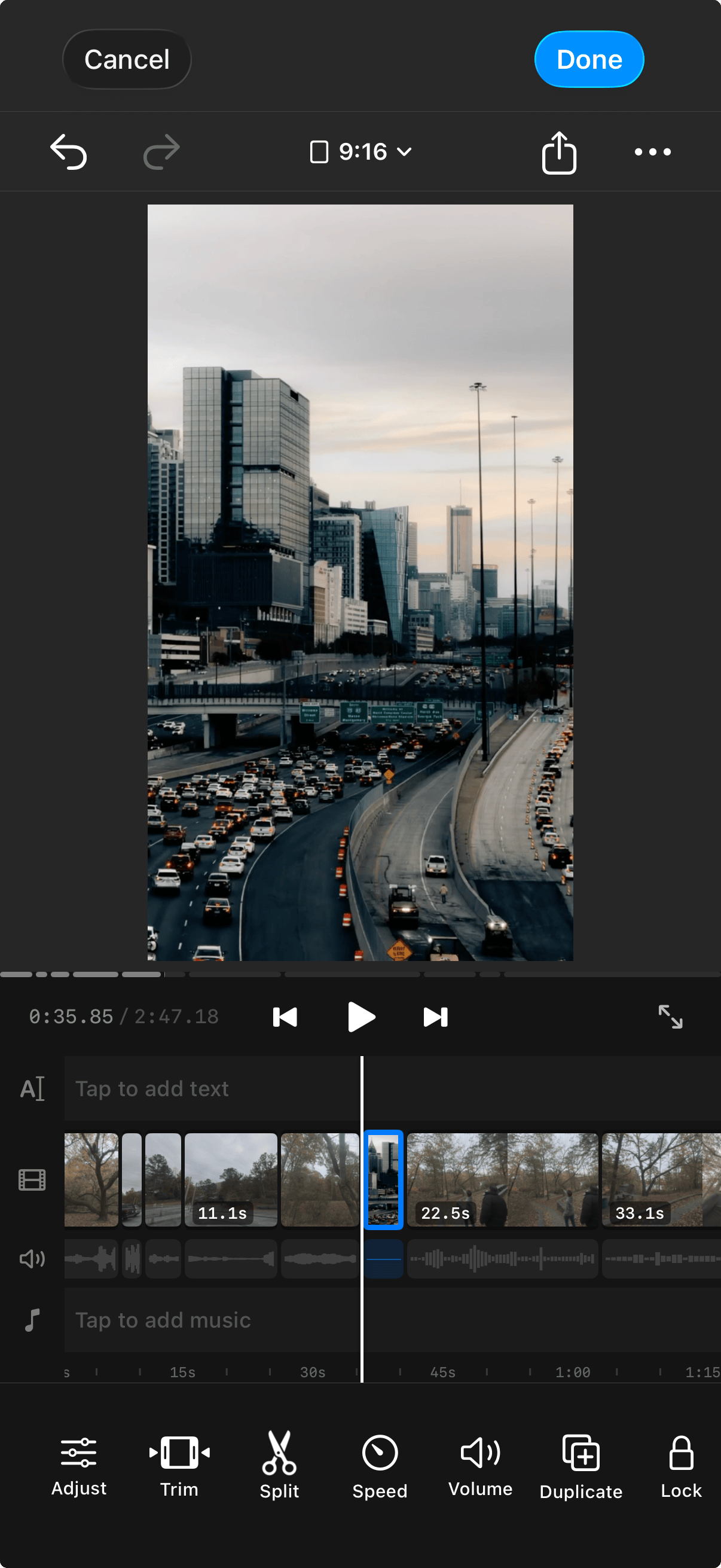 Remjet timeline editor