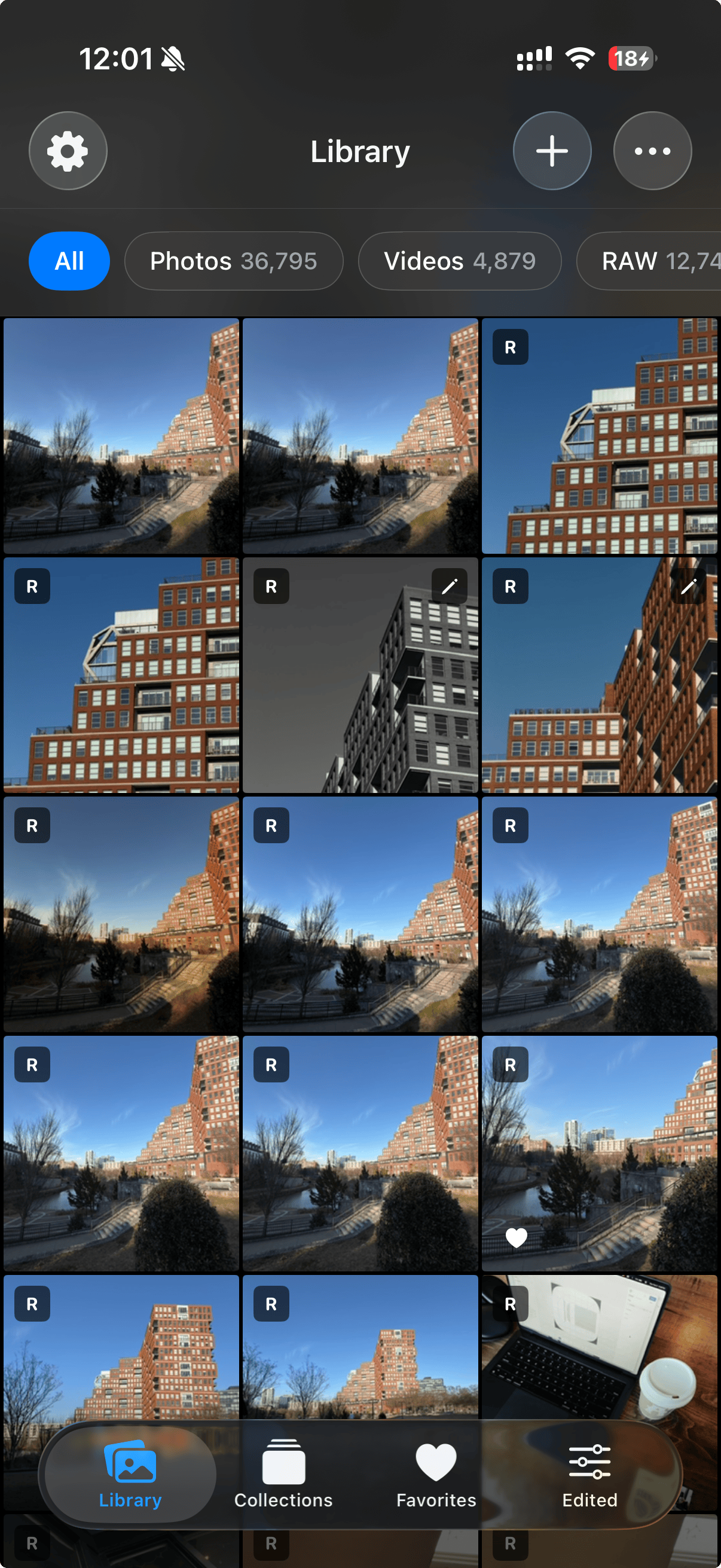 Remjet camera roll view
